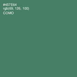 #457E64 - Como Color Image