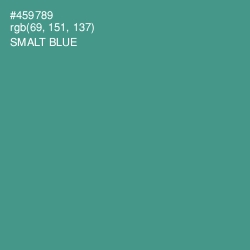 #459789 - Smalt Blue Color Image