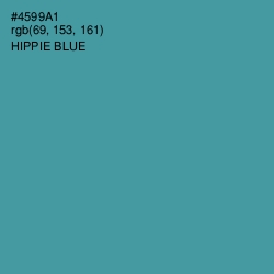 #4599A1 - Hippie Blue Color Image