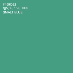 #459D82 - Smalt Blue Color Image