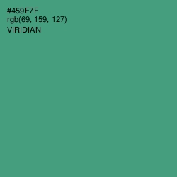 #459F7F - Viridian Color Image