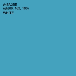 #45A2BE - Fountain Blue Color Image