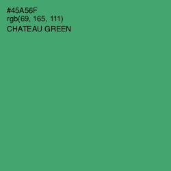 #45A56F - Chateau Green Color Image