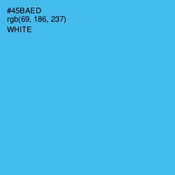#45BAED - Picton Blue Color Image