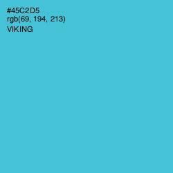 #45C2D5 - Viking Color Image