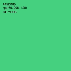 #45D080 - De York Color Image