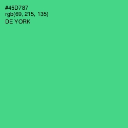 #45D787 - De York Color Image