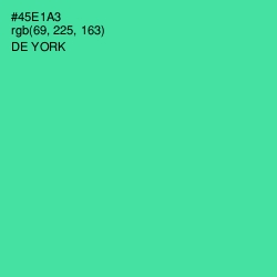 #45E1A3 - De York Color Image