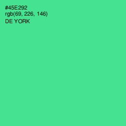 #45E292 - De York Color Image