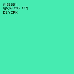 #45EBB1 - De York Color Image