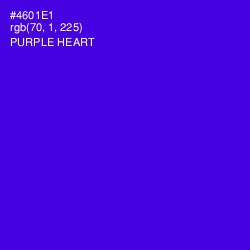 #4601E1 - Purple Heart Color Image
