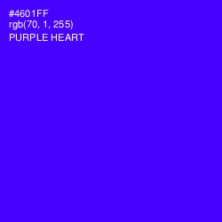 #4601FF - Purple Heart Color Image