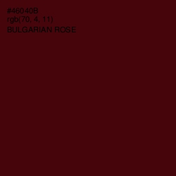 #46040B - Bulgarian Rose Color Image