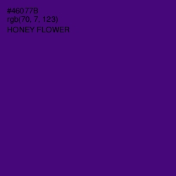 #46077B - Honey Flower Color Image