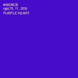 #460BCB - Purple Heart Color Image