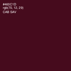 #460C1D - Cab Sav Color Image