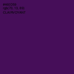 #460D59 - Clairvoyant Color Image