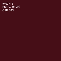 #460F18 - Cab Sav Color Image