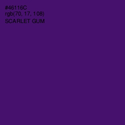 #46116C - Scarlet Gum Color Image