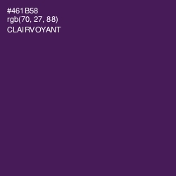 #461B58 - Clairvoyant Color Image