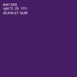 #461D65 - Scarlet Gum Color Image