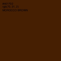 #461F02 - Morocco Brown Color Image