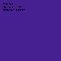 #461F91 - Pigment Indigo Color Image