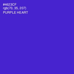 #4623CF - Purple Heart Color Image