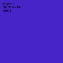 #4624C7 - Purple Heart Color Image