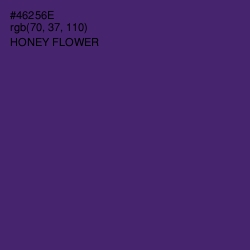 #46256E - Honey Flower Color Image