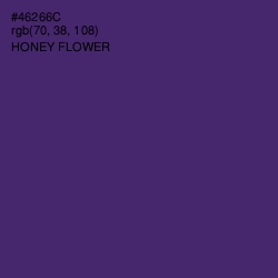 #46266C - Honey Flower Color Image