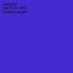 #462ACD - Purple Heart Color Image