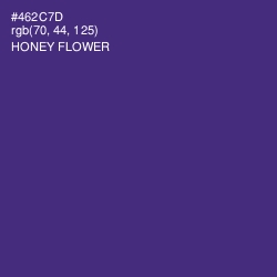 #462C7D - Honey Flower Color Image