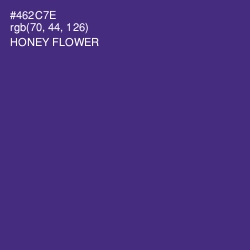 #462C7E - Honey Flower Color Image