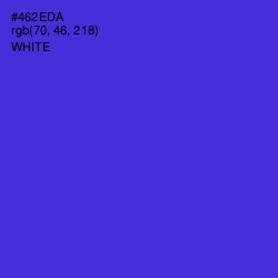 #462EDA - Purple Heart Color Image