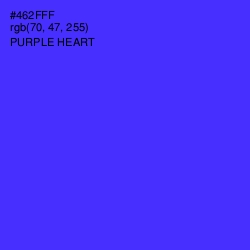 #462FFF - Purple Heart Color Image