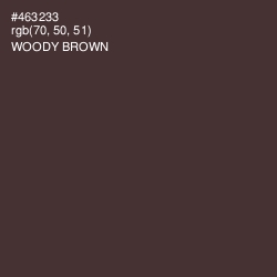 #463233 - Woody Brown Color Image