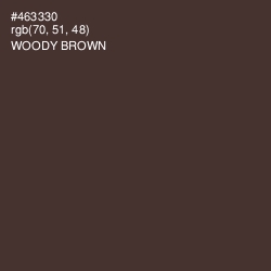#463330 - Woody Brown Color Image