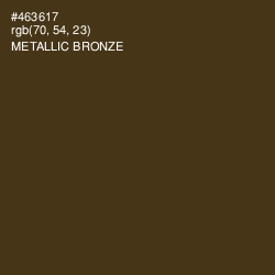 #463617 - Metallic Bronze Color Image