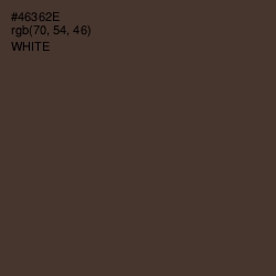 #46362E - Saddle Color Image