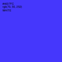 #4637FC - Purple Heart Color Image