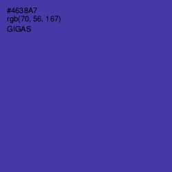 #4638A7 - Gigas Color Image