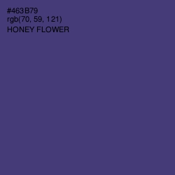 #463B79 - Honey Flower Color Image