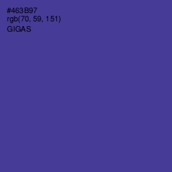 #463B97 - Gigas Color Image