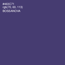 #463C71 - Bossanova Color Image