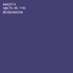 #463F74 - Bossanova Color Image