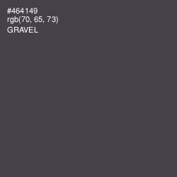 #464149 - Gravel Color Image