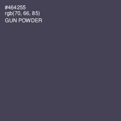 #464255 - Gun Powder Color Image