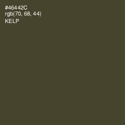 #46442C - Kelp Color Image