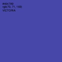 #4647A9 - Victoria Color Image